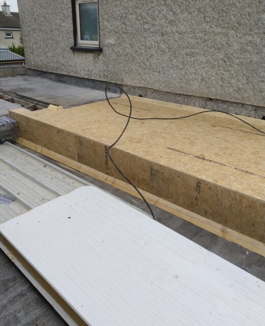 Flat roof in Crumlin